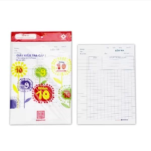 Giấy Kiểm Tra Cấp 1